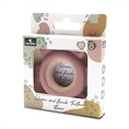 Massaggiagengive in Faggio e Silicone “FIORE” Deep PINK /confezione/